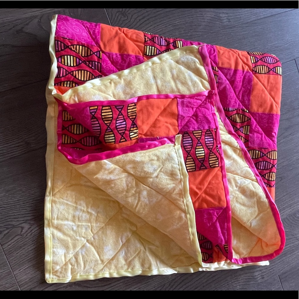 Homemade 40”x40” Baby blanket
